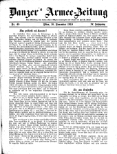 Danzers Armee-Zeitung