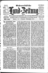 Österreichische Land-Zeitung