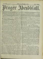 Prager Abendblatt