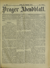 Prager Abendblatt