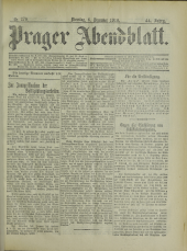 Prager Abendblatt