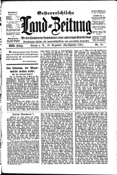 Österreichische Land-Zeitung