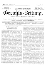 Allgemeine Österreichische Gerichtszeitung