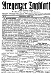 Bregenzer/Vorarlberger Tagblatt