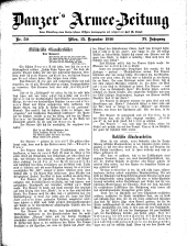 Danzers Armee-Zeitung