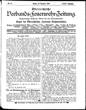 Österreichische Verbands-Feuerwehr-Zeitung