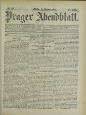 Prager Abendblatt