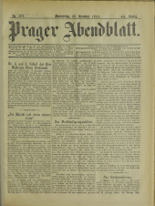 Prager Abendblatt