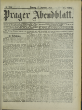 Prager Abendblatt