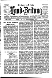 Österreichische Land-Zeitung