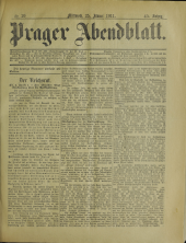 Prager Abendblatt