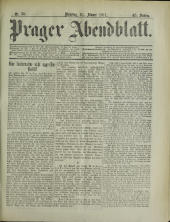 Prager Abendblatt