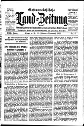 Österreichische Land-Zeitung