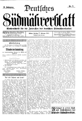 Deutsches Südmährerblatt