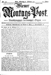Wiener Montags-Post