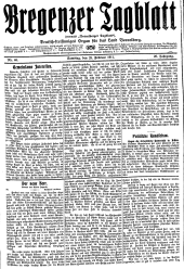 Bregenzer/Vorarlberger Tagblatt