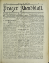 Prager Abendblatt