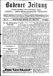 Badener Zeitung