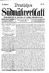 Deutsches Südmährerblatt