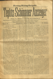 Teplitz-Schönauer Anzeiger