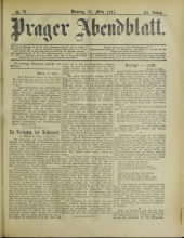 Prager Abendblatt