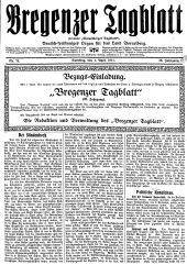 Bregenzer/Vorarlberger Tagblatt