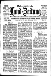 Österreichische Land-Zeitung