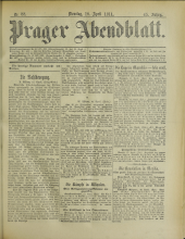 Prager Abendblatt