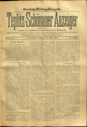 Teplitz-Schönauer Anzeiger