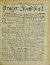 Prager Abendblatt