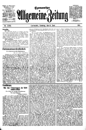 Czernowitzer Allgemeine Zeitung