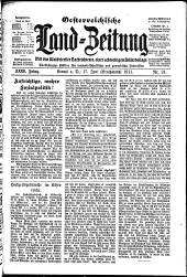 Österreichische Land-Zeitung