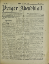 Prager Abendblatt