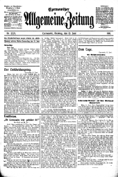 Czernowitzer Allgemeine Zeitung