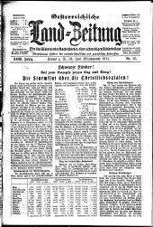 Österreichische Land-Zeitung