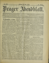 Prager Abendblatt