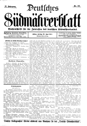 Deutsches Südmährerblatt