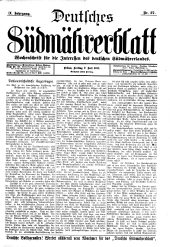 Deutsches Südmährerblatt