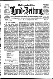 Österreichische Land-Zeitung