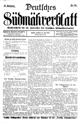 Deutsches Südmährerblatt