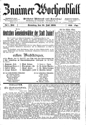 Znaimer Wochenblatt