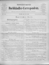 Oesterreichische Buchhändler-Correspondenz