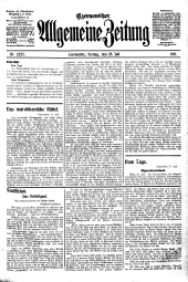 Czernowitzer Allgemeine Zeitung