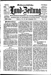 Österreichische Land-Zeitung