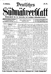 Deutsches Südmährerblatt