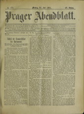 Prager Abendblatt