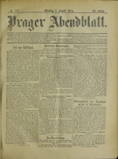 Prager Abendblatt