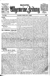 Czernowitzer Allgemeine Zeitung