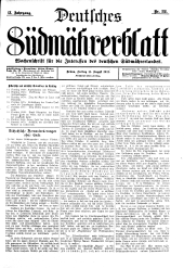 Deutsches Südmährerblatt