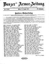 Danzers Armee-Zeitung